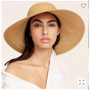 J.Crew Textured Summer Straw Hat